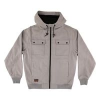Built To Grind Hooded Mens Independent Canvas Work Jacket