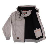 Built To Grind Hooded Mens Independent Canvas Work Jacket