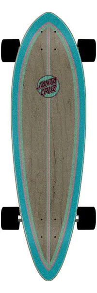 9.20in Cabana Dot Santa Cruz Pintail Cruiser