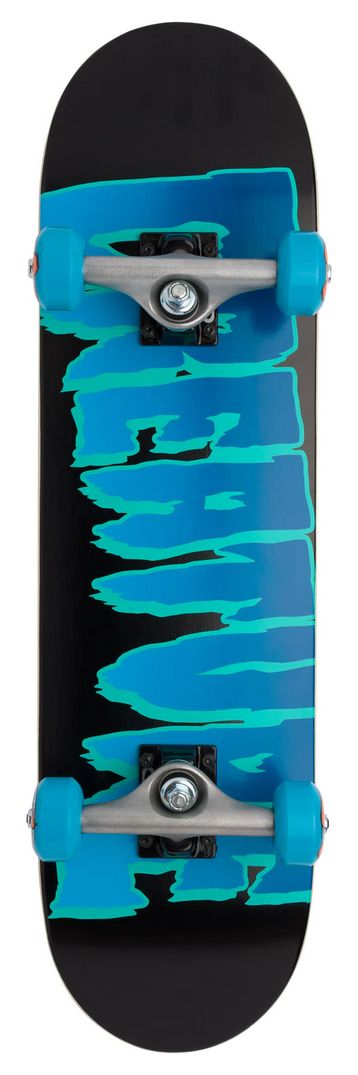 Creature Logo 7.5&quot; x 28.25&quot; Micro Skateboard Complete - Blue