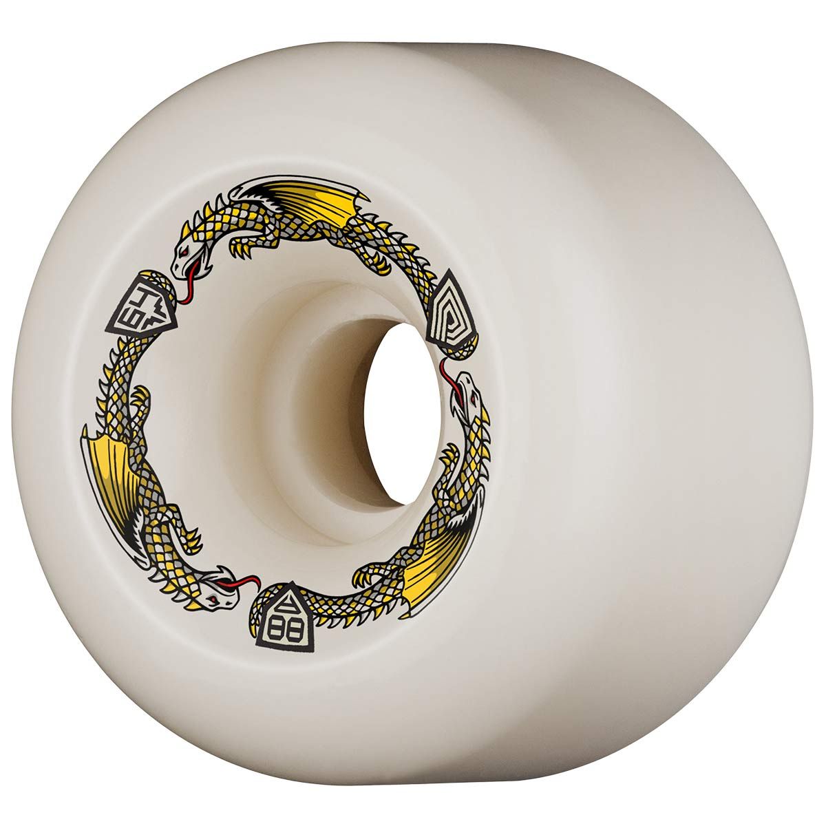 POWELL PERALTA DRAGON FORMULA WHEELS 64MM X 40MM 88A NATURAL