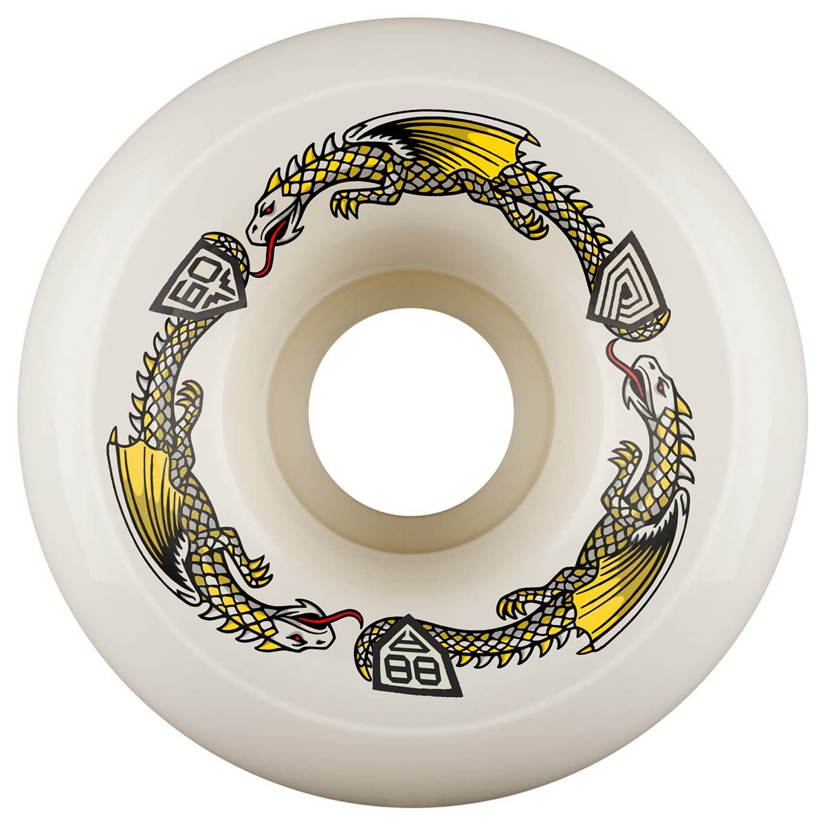 POWELL PERALTA DRAGON FORMULA WHEELS 60MM X 40MM 88A NATURAL