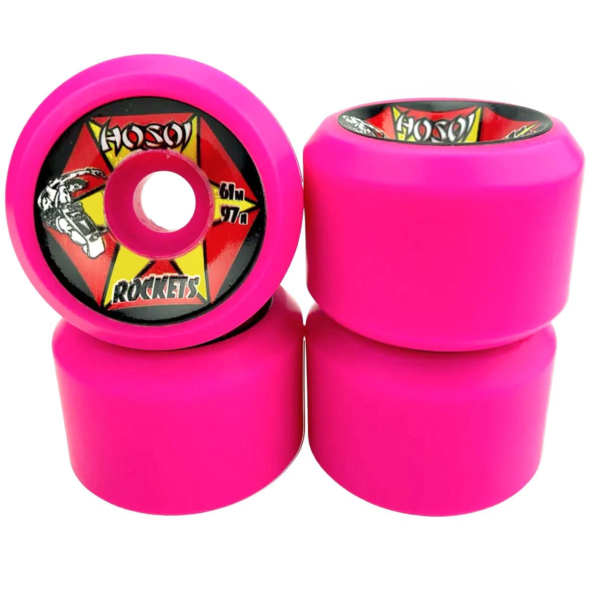 HOSOI ROCKETS REISSUE WHEELS 61MM 97A