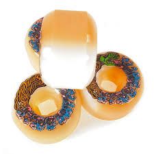 SANTA CRUZ SLIME BALLS HAIRBALLS 56MM 95A WHITE/ORANG