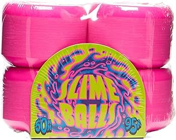 SANTA CRUZ SLIME BALLS SCUDWADS VOMITS 60MM 95A PINK