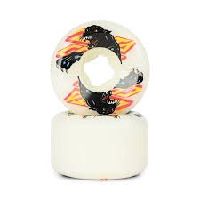 Slime Balls Natas Kaupas Hardline 95a 54mm Skateboard Wheels – White