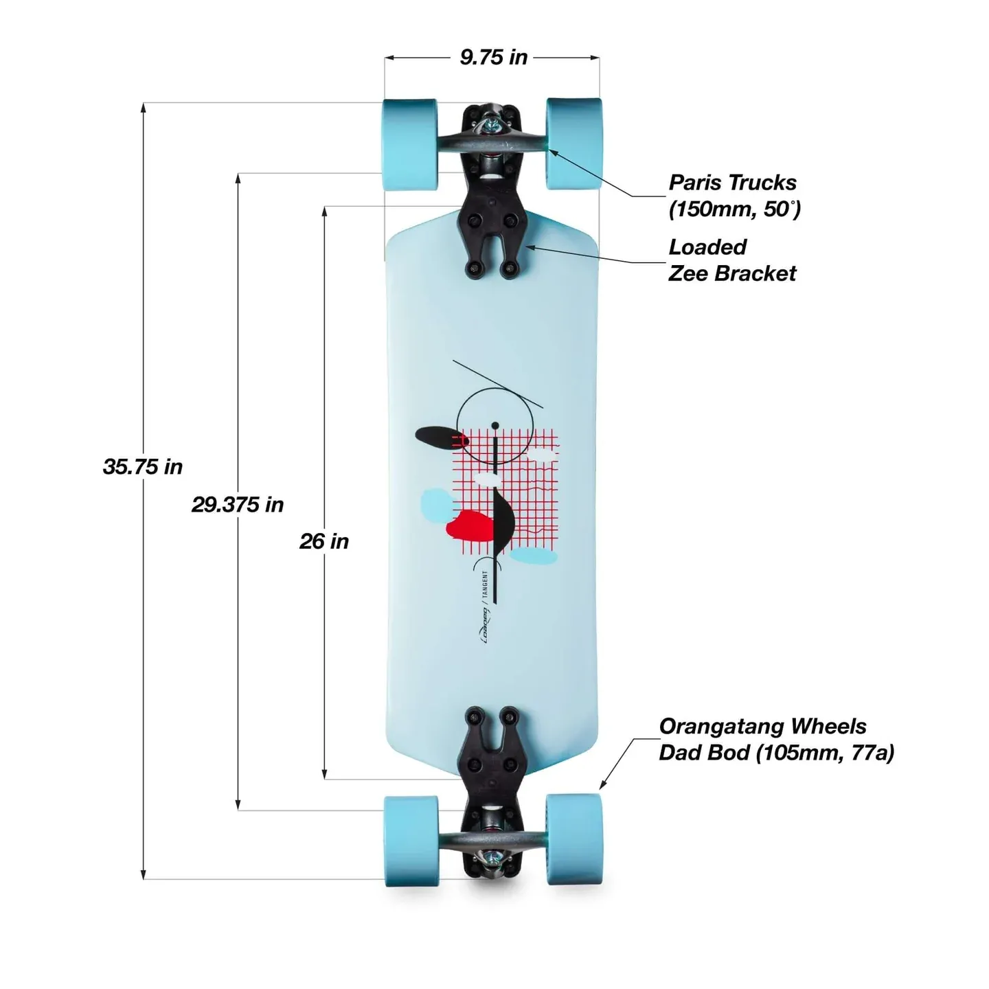 TANGENT | LONGBOARD COMPLET