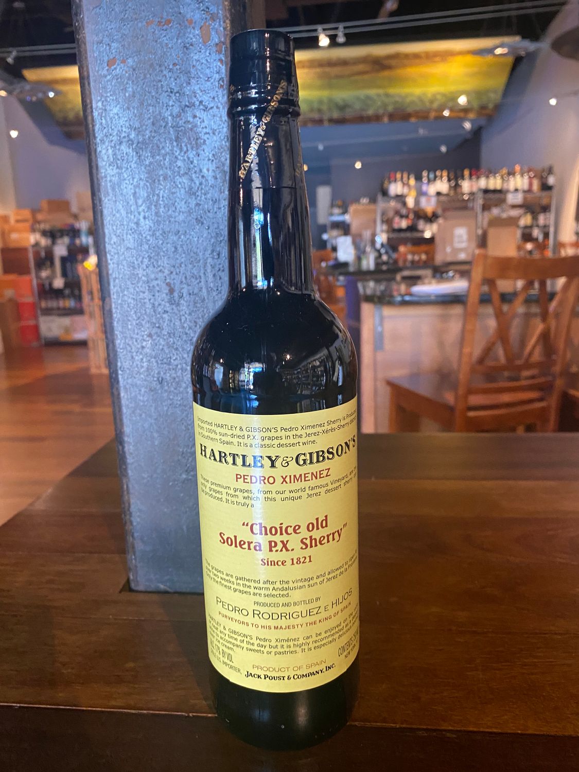 Hartley and Gibson Cream Sherry