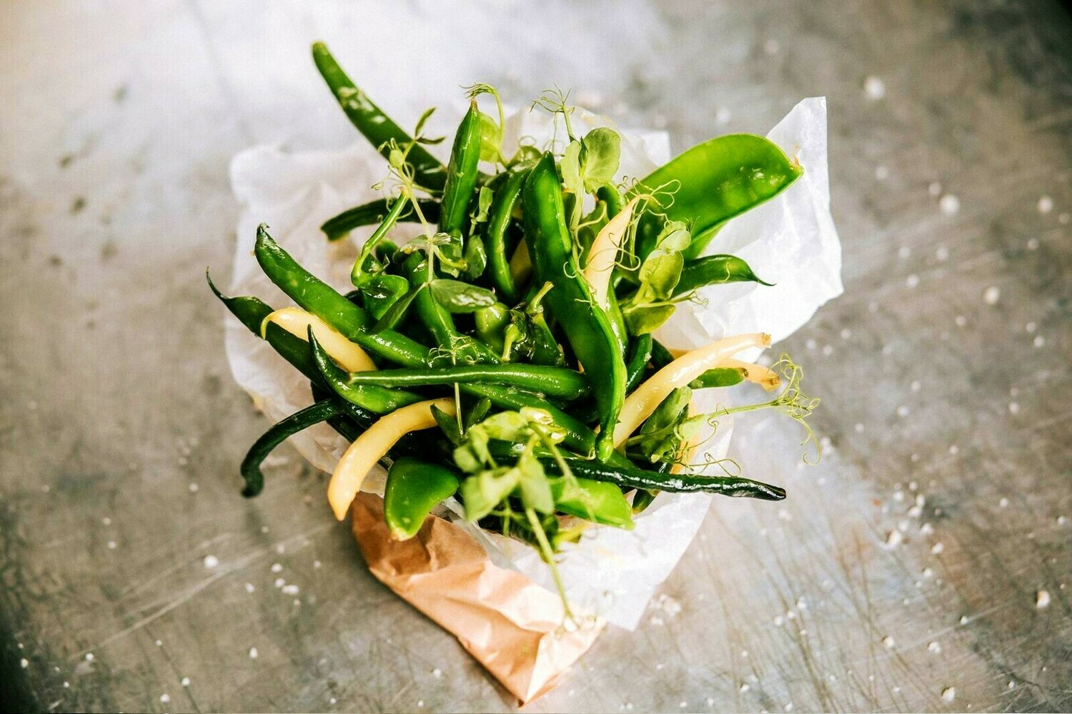 BAG OF GREEN BEANS