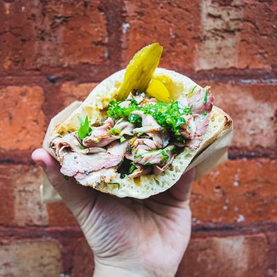 ROAST LAMB PITA