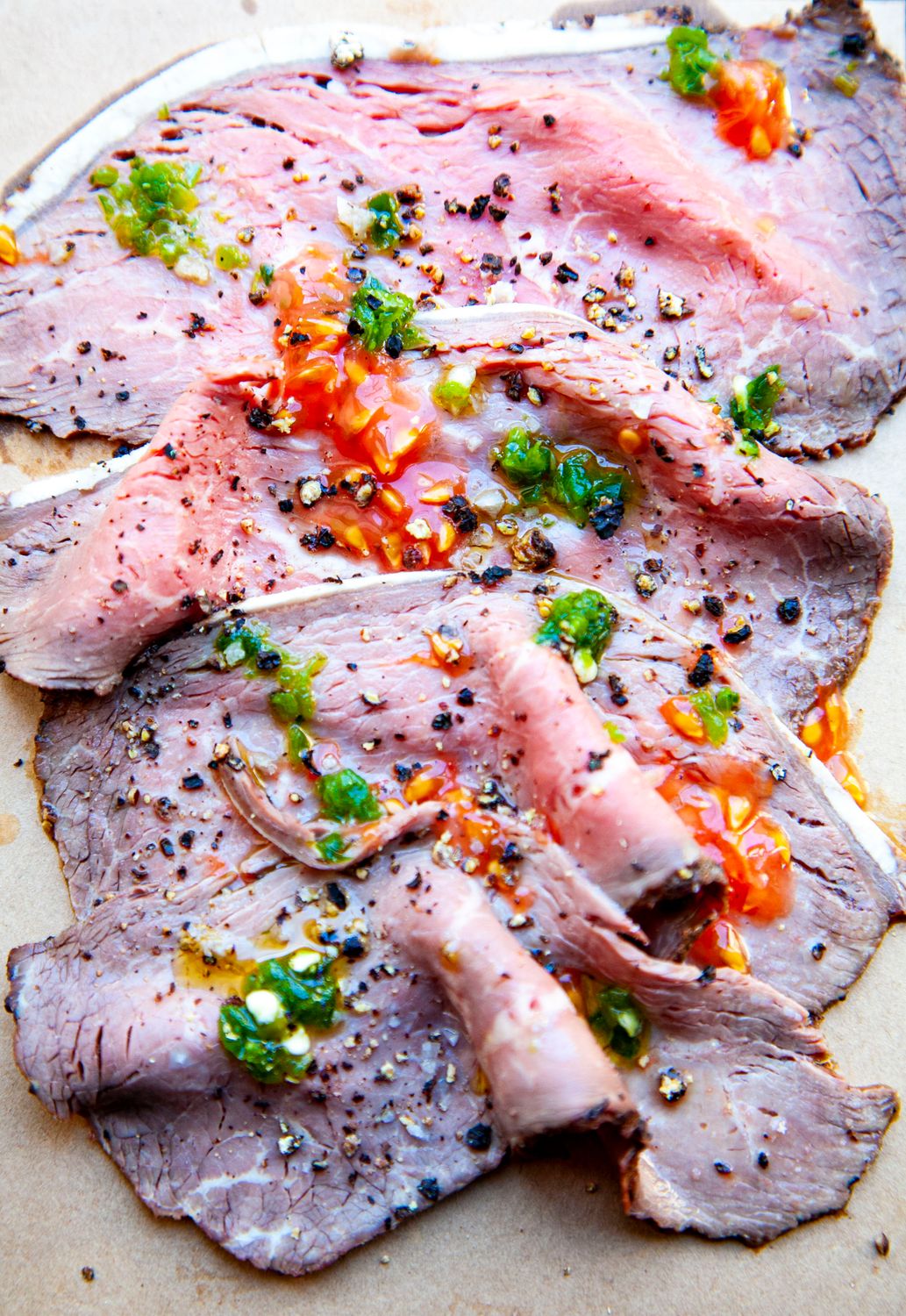 ROAST LAMB CARPACCIO