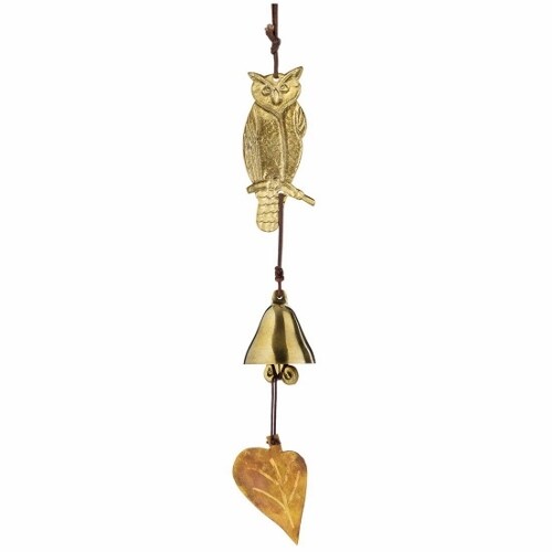 Great Horned Owl Windbell