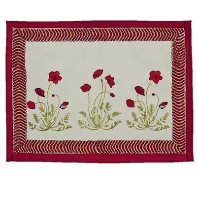Poppy Fields Placemat