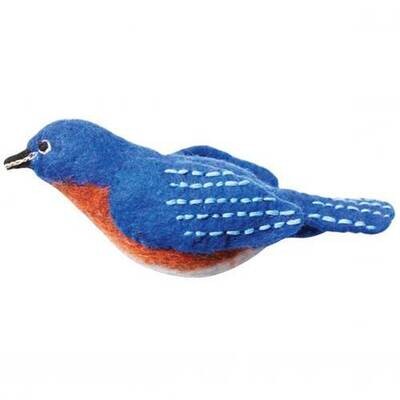 Bluebird - Hand-Felted Ornament
