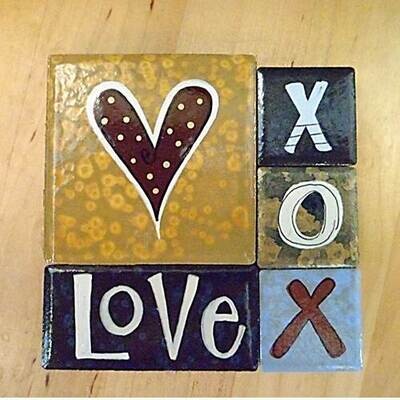 Love Heart - Set of 5 Magnets