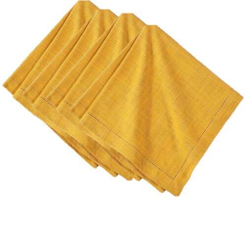 Luxurious Linen Napkin - Mustard