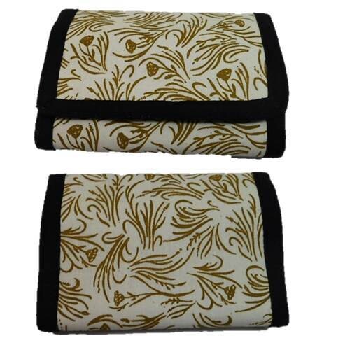 Cotton Tri-fold Wallet