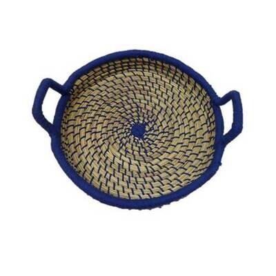 Blue Basket / Serving Tray - small