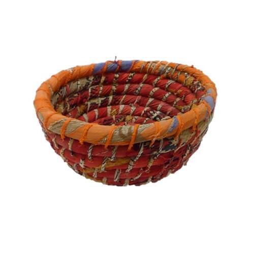 Recycled Sari Basket
