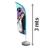 Wind Banner - Modelo Pena