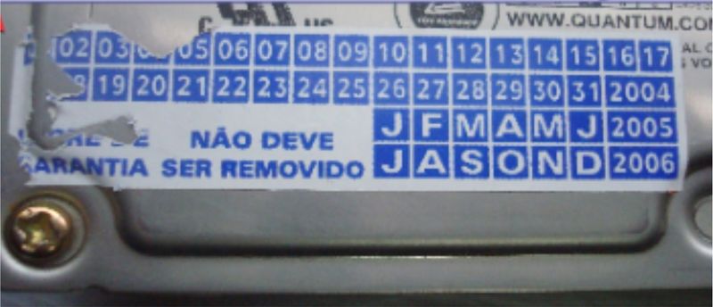 Lacre de Segurança - 8000 Unidades - Casca de Ovo - Destrutível -