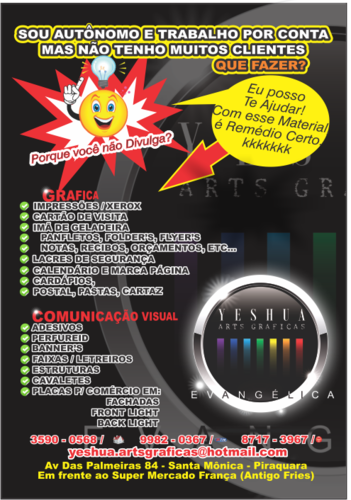 Panfleto 10X15 / 90g (500 Unidades) Frente