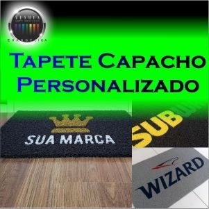 Tapete Capacho Personalizado PVC | 40x60 cm