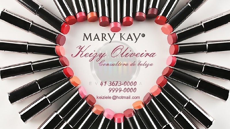 Modelo N367 - Cartao de Visita Mary Kay Modelo N367 - Cartao de Visita Mary Kay
