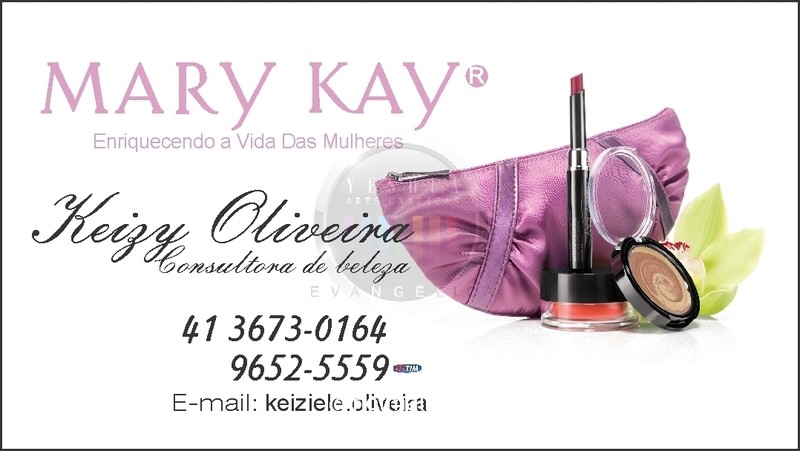 Modelo N368 - Cartao de Visita Mary Kay Modelo N368 - Cartao de Visita Mary Kay