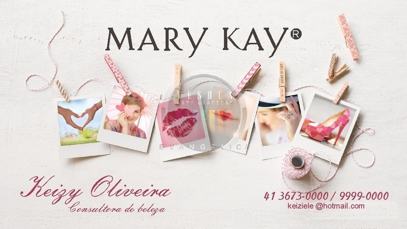Modelo N369 - Cartao de Visita Mary Kay Modelo N369 - Cartao de Visita Mary Kay
