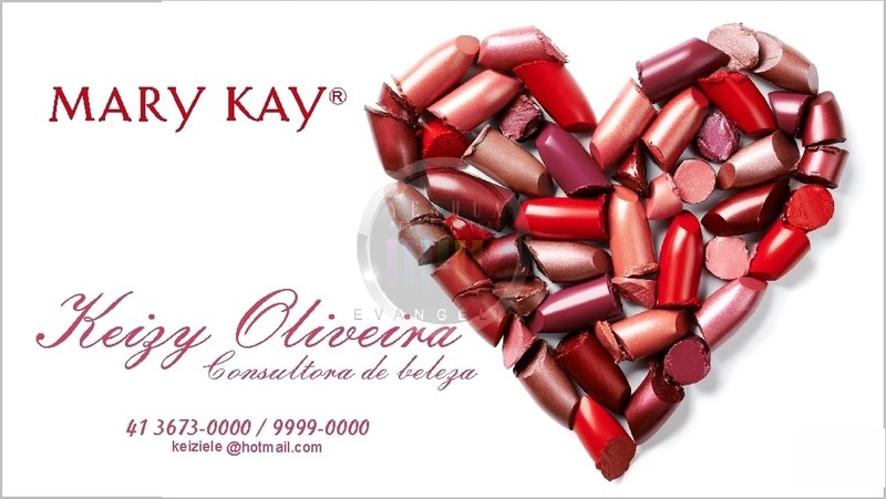 Modelo N372 - Cartao de Visita Mary Kay Modelo N372 - Cartao de Visita Mary Kay