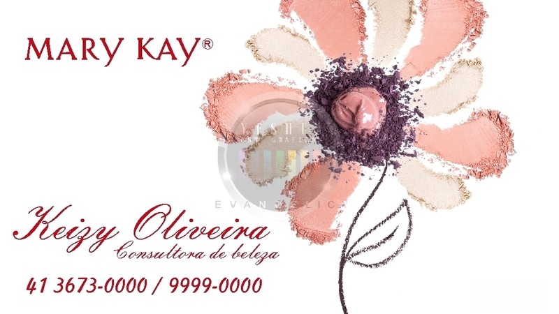 Modelo N380 - Cartao de Visita Mary Kay Modelo N380 - Cartao de Visita Mary Kay