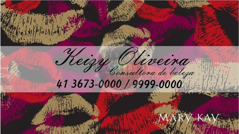 Modelo N382 - Cartao de Visita Mary Kay Modelo N382 - Cartao de Visita Mary Kay