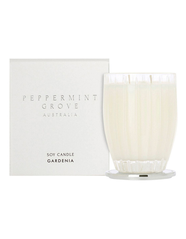 PEPPERMINT GROVE - Soy Candle 370g - GARDENIA