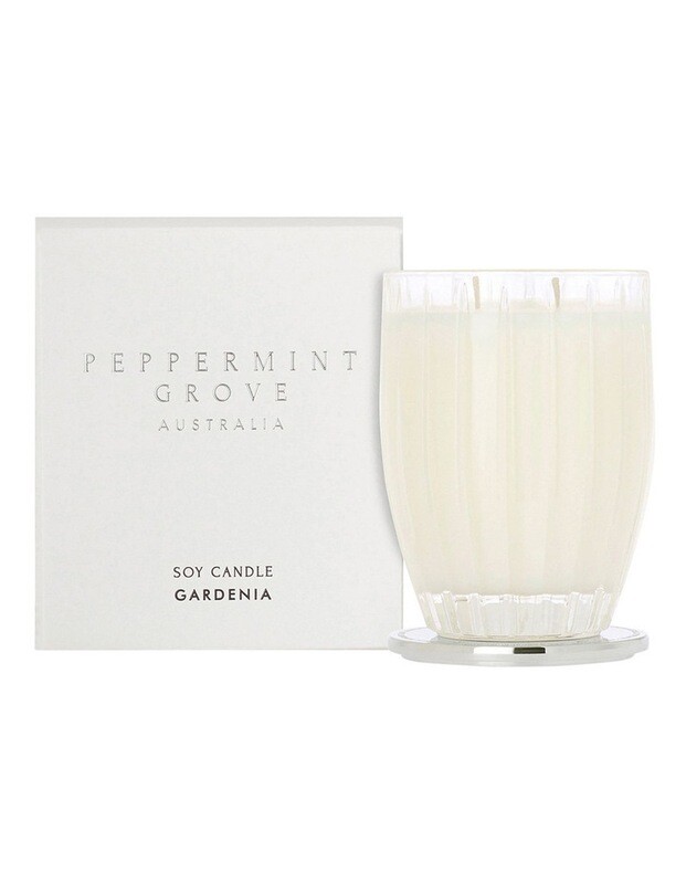 PEPPERMINT GROVE-Soy  Candle-GARDENIA 350g