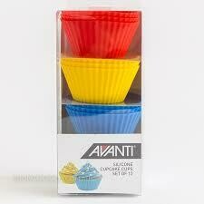 A‌VANTI- Silicone Cupcake Cups Set of 12