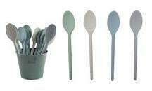 ZEAL - Classic Silicone Cook&#39;s Spoon-30/5.5/1.5cm 3 ASSORTED COLOURS