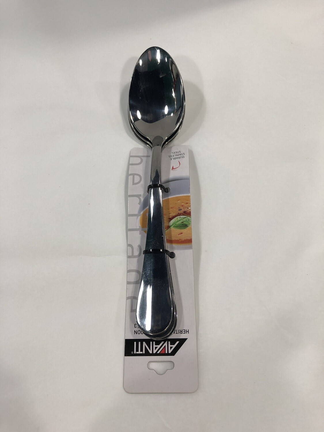 AVANTI -  HERITAGE-Table Spoon set of 3-Stainless Steel