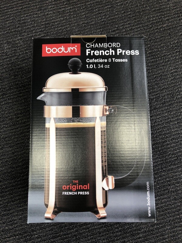 BODUM - French Press 
8 Cup Coffee Maker