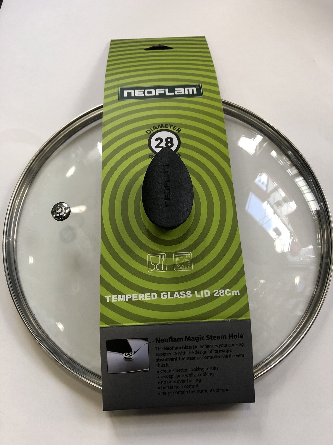 NEOFLAM - Tempered Glass Lid 28cm