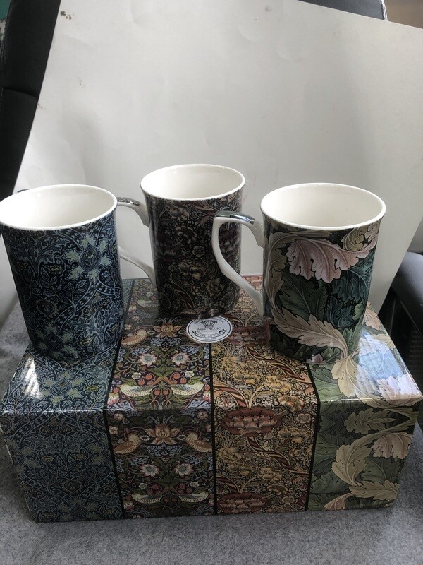 NOSTALGIC CERAMICS - Stoke-On-Trent Set of 6 Mugs 
Tapestry Collection