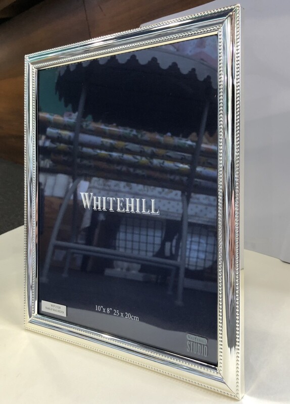 WHITEHILL STUDIO - Beaded Silver Photo Frame 25x20cm