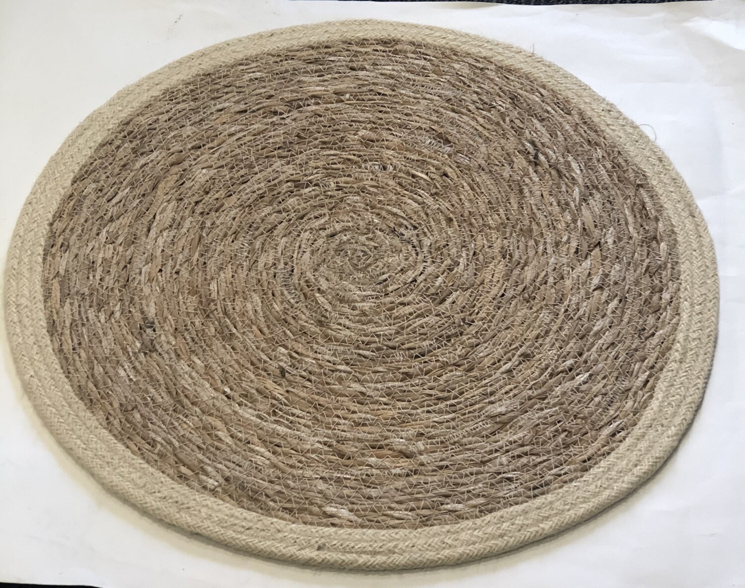 CASA REGALO-Woven  Round Placema-40cm(D)