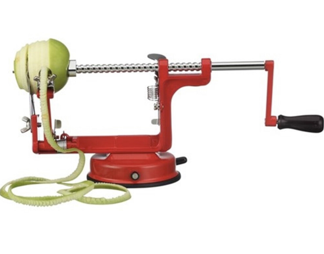 AVANTI- Apple Peeler Corer &amp; Slicer- RED