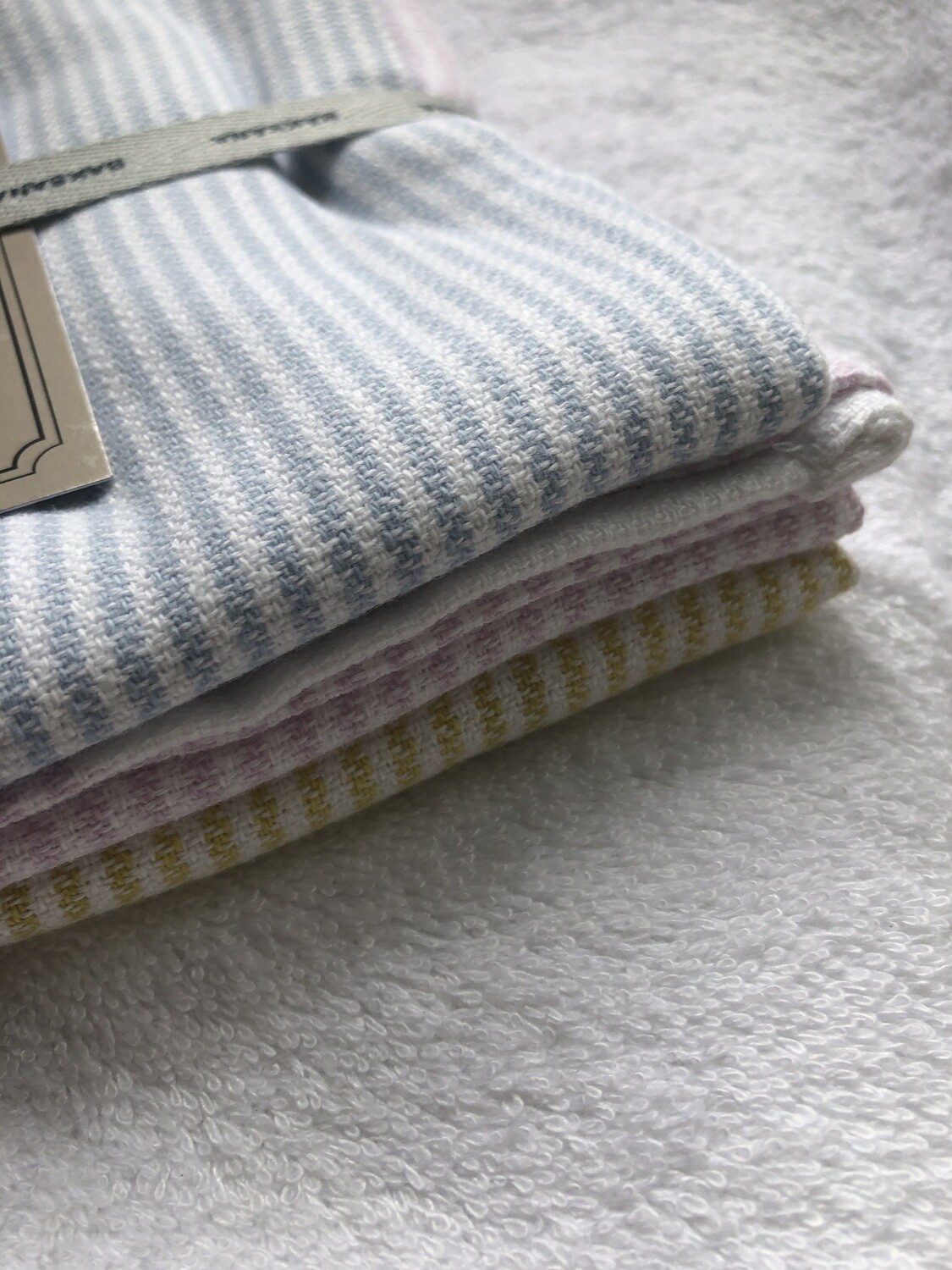 BAKSANA - Thirsty Tea Towels - Pack of 3, Choose Your Choice:: Thirsty Tea Towels-Bluebell/lilac/lime
