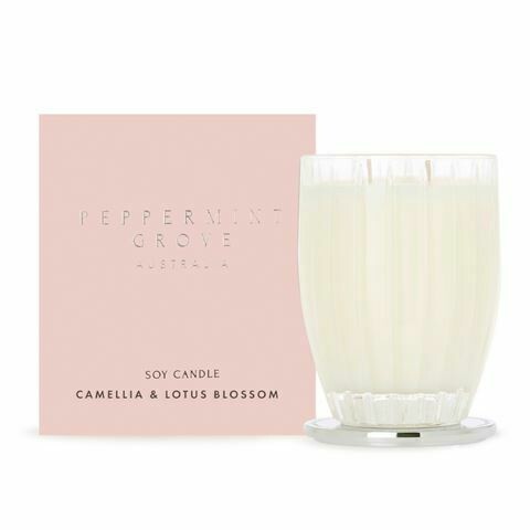 PEPPERMINT GROVE-Soy Candle-Camellia & Lotus Blossom - 350g