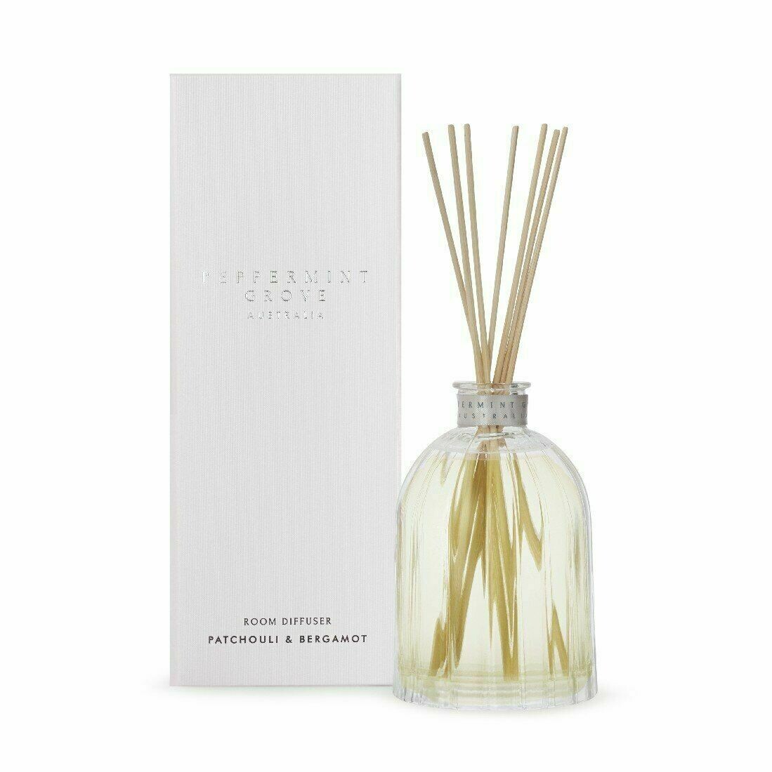 PEPPERMINT GROVE - Diffuser Small 100ml - PATCHOULI + BERGAMOT