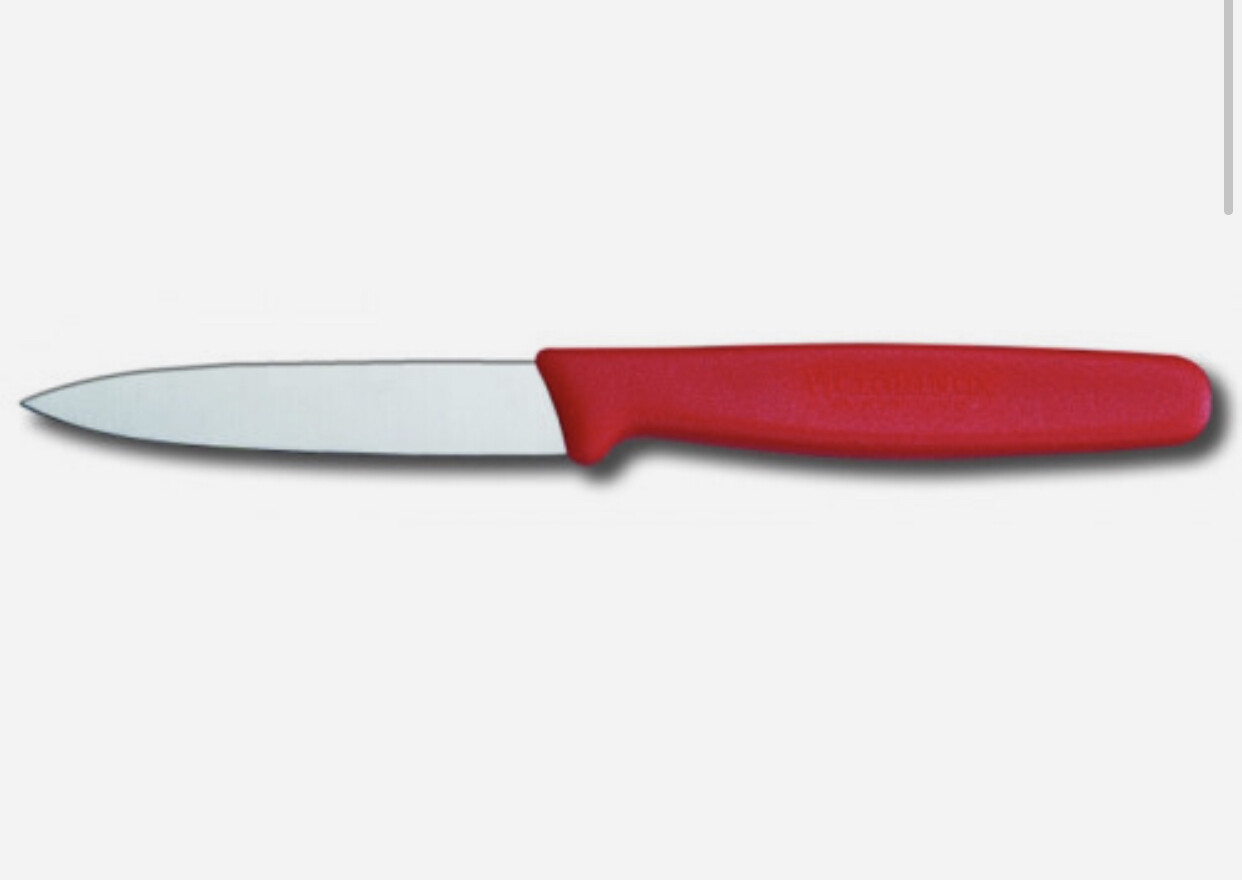 VICTORINOX - Victorinox Pointed Paring Knife Red 8cm