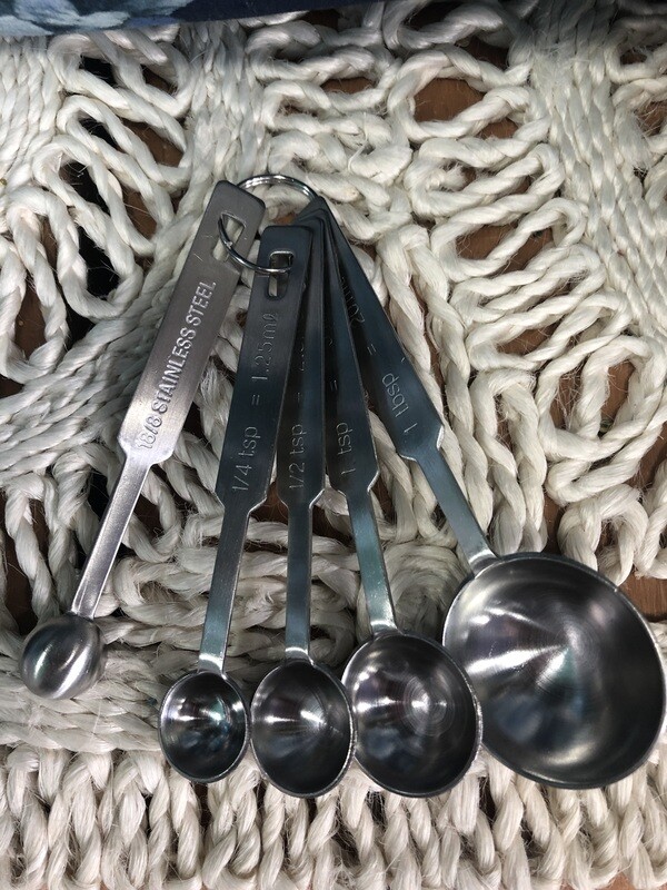 AVANTI- S/4 Stainless Steel Measuring Spoons