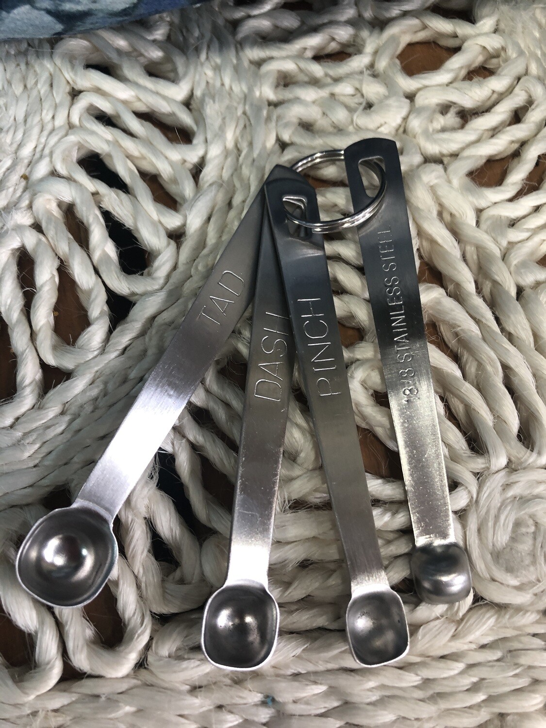 AVANTI- S/4 Stainless Steel Measuring Mini Spoon